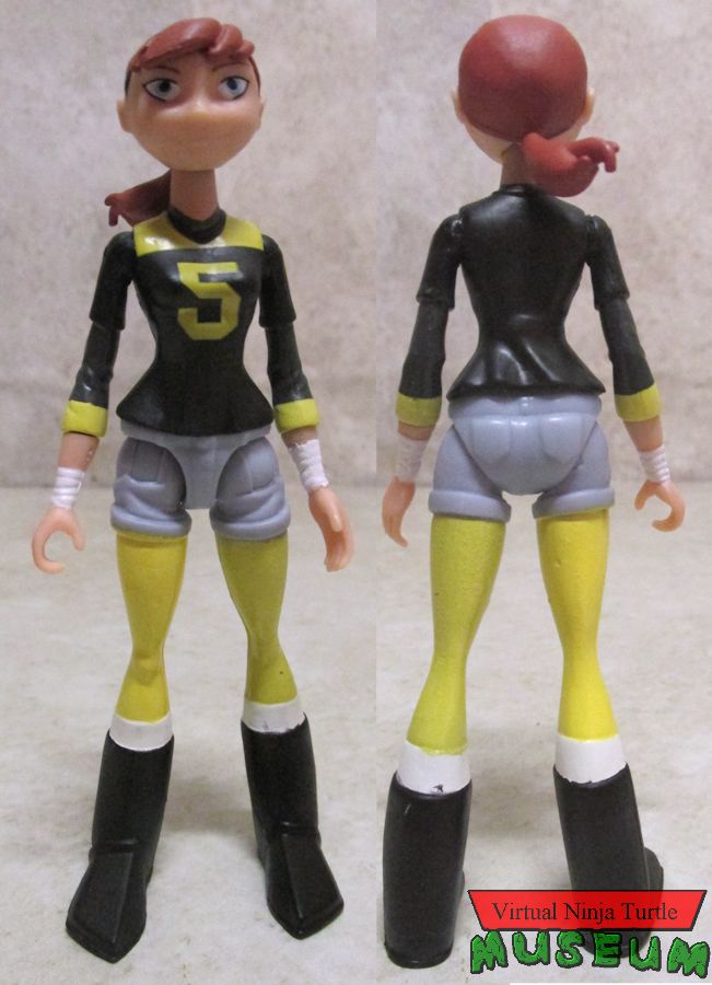 Mystic April O'Neil front and back