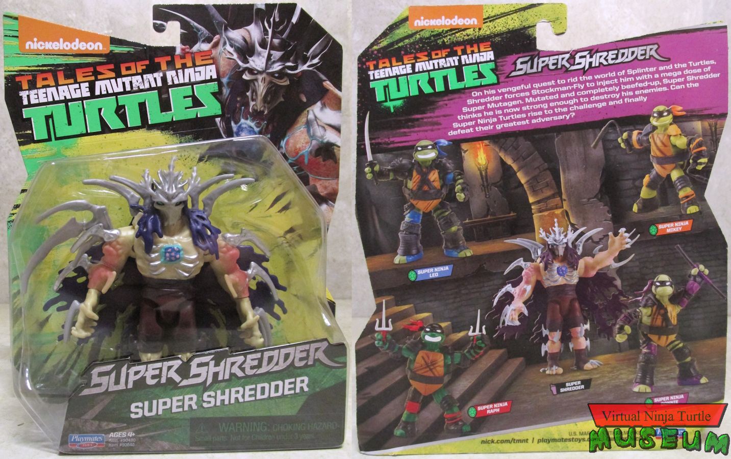 Tales of the TMNT assortment card front and back