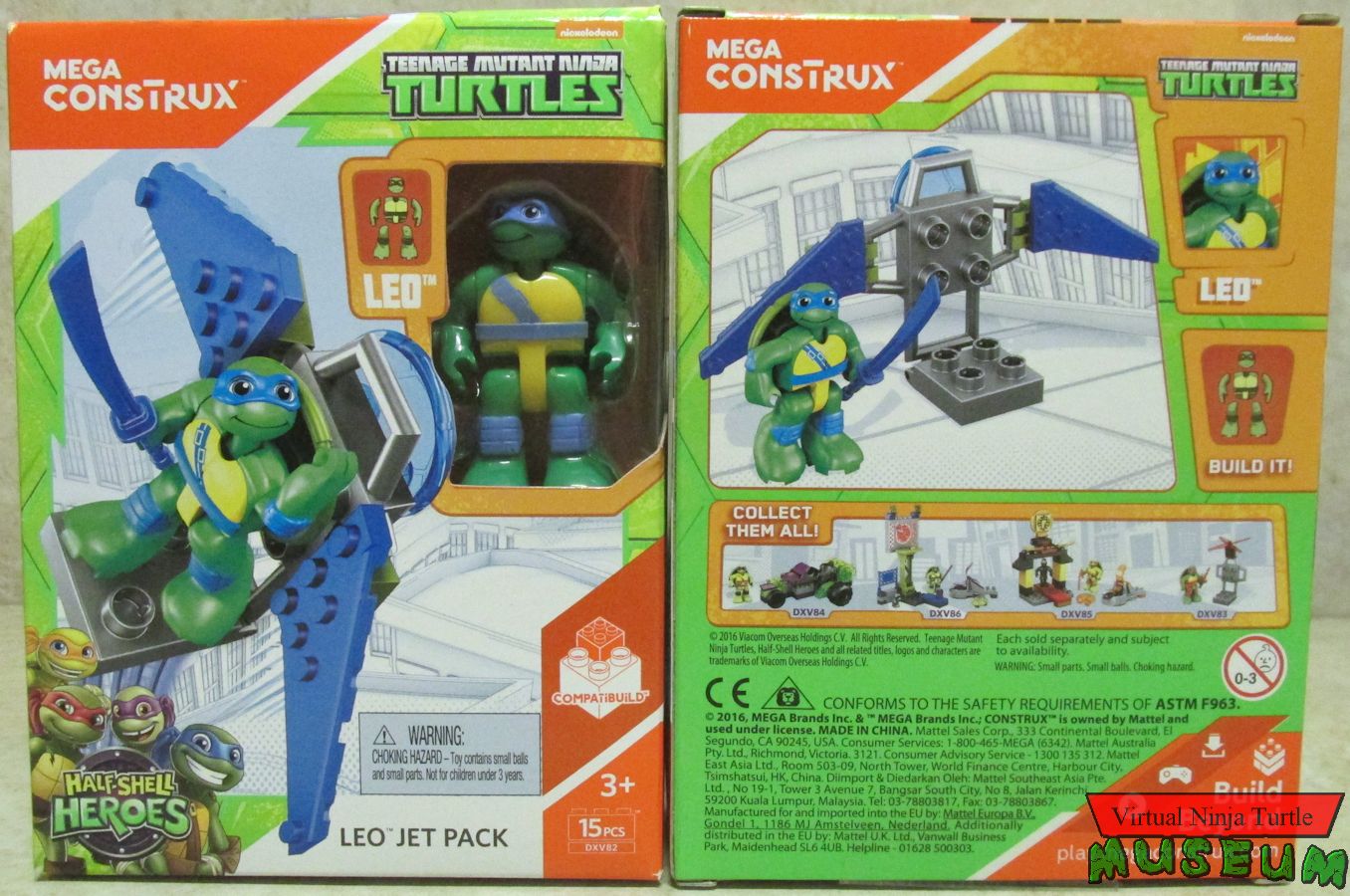 Leo Jet Pack MIB front and back