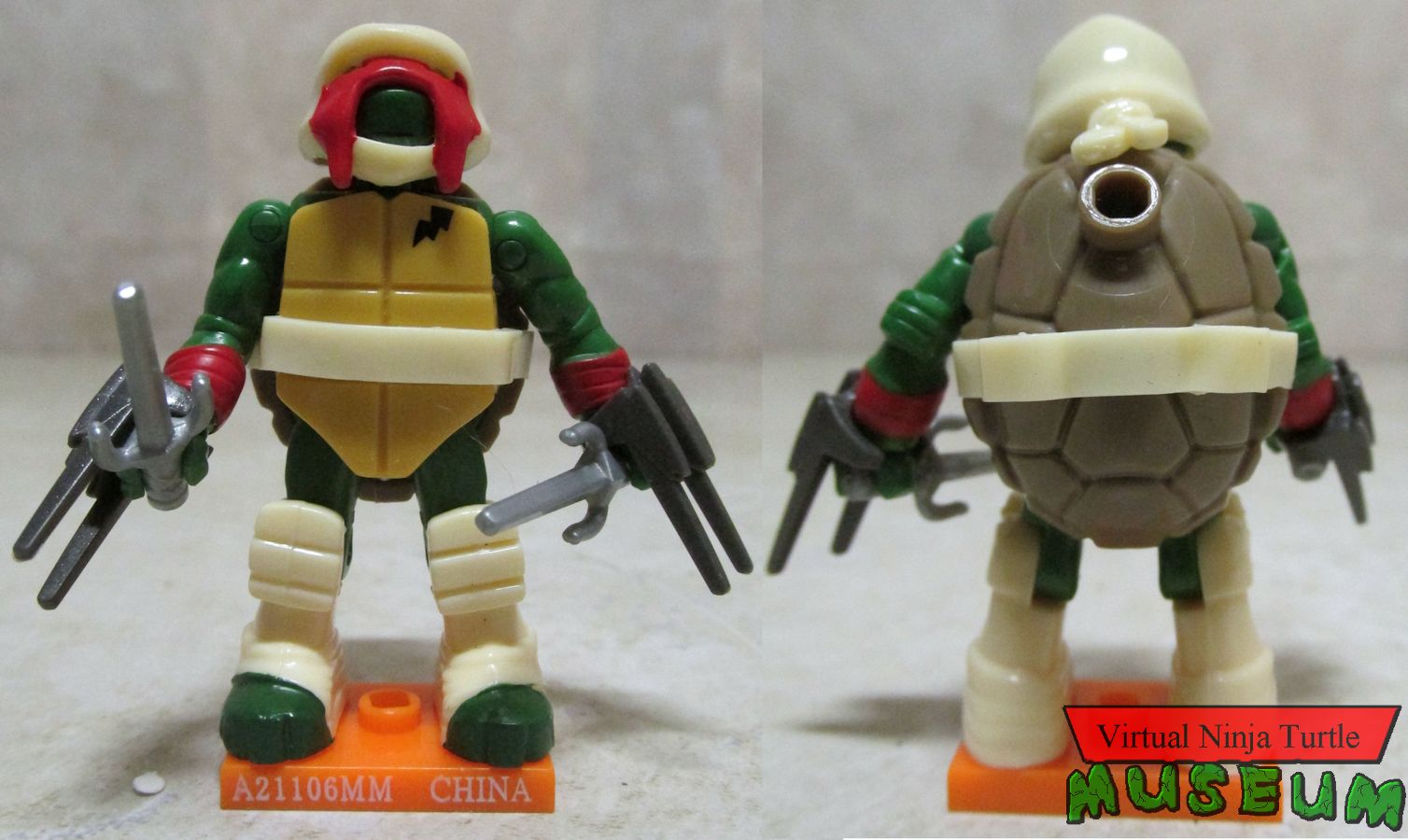 Vision Quest Raph front and back