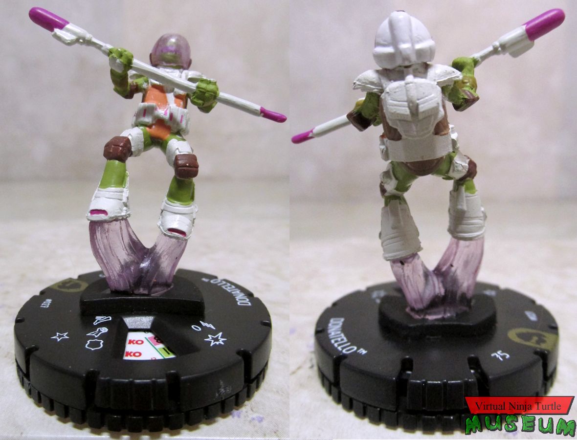 027 Donatello: Space Gear front and back
