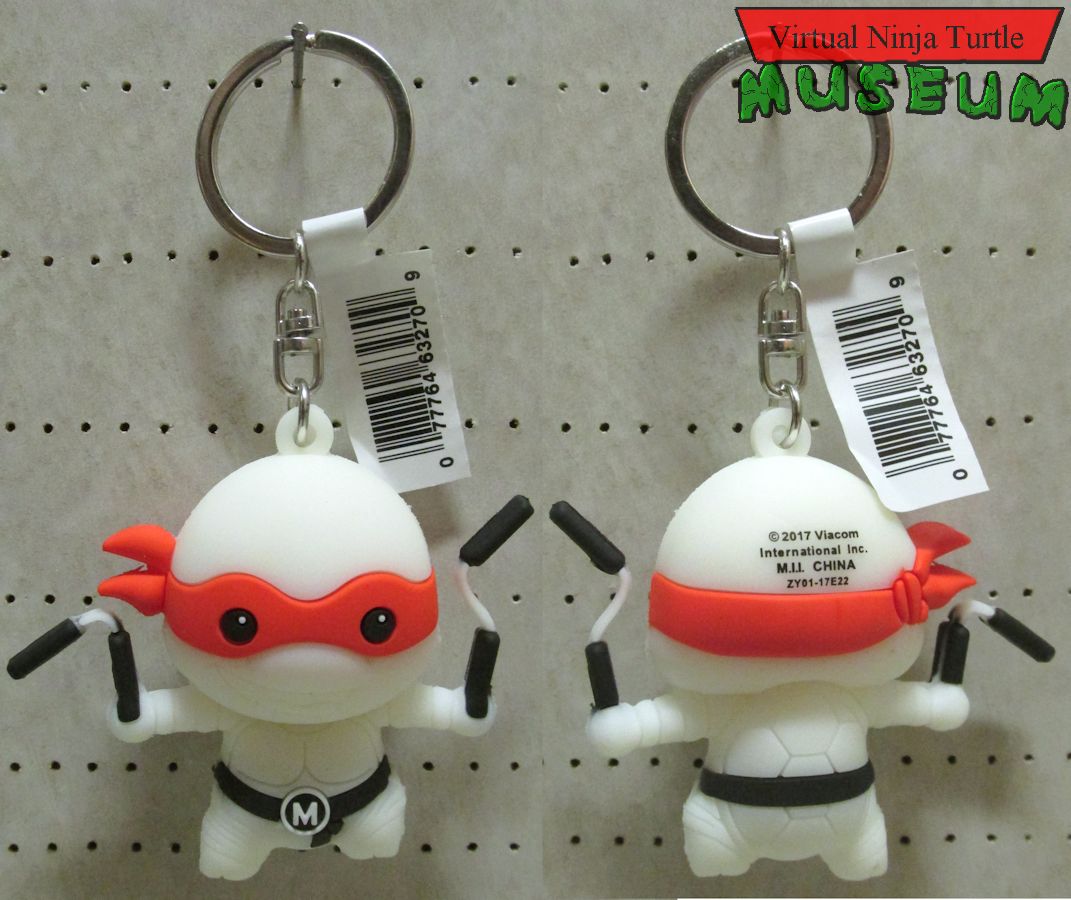 Monogram B&W Michelangelo (exclusive B) Keyring front and back