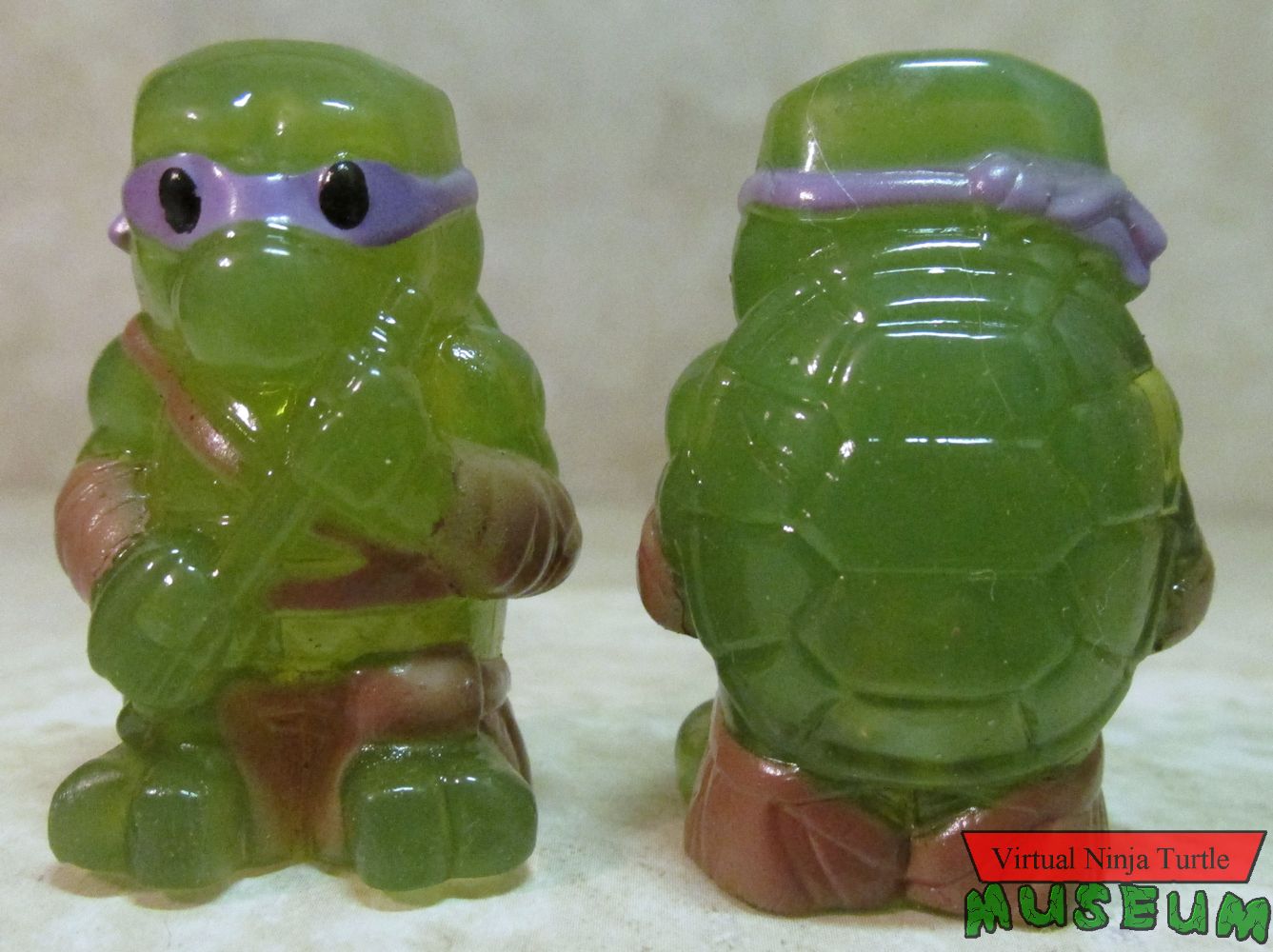 Hologram Donatello front and back