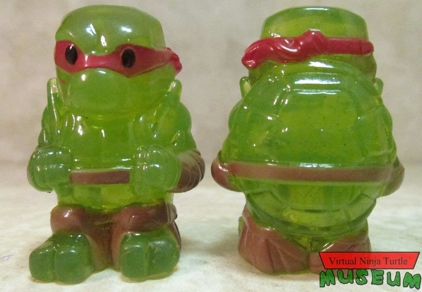 Hologram Raphael front and back