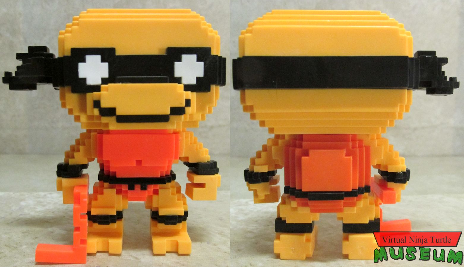 Neon Color Michelangelo front and back