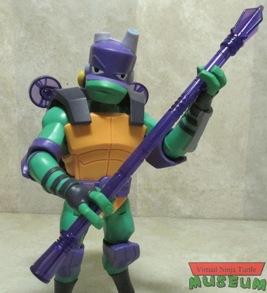 Giant Donatello with bo staff