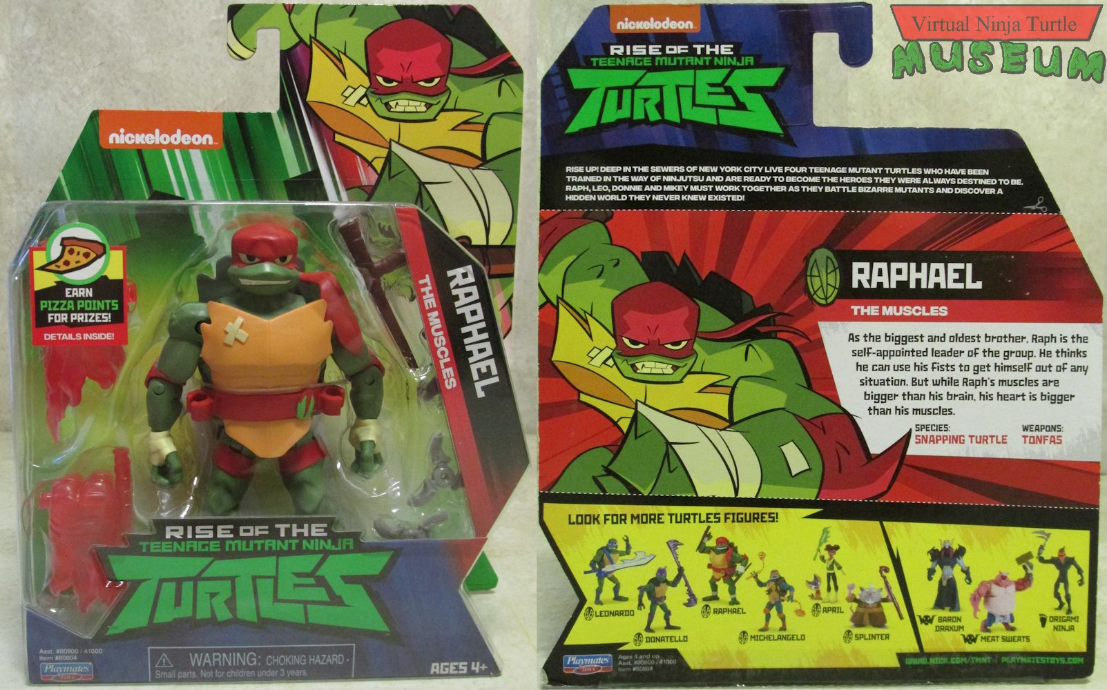 Raphael MOC with Pizza Points sticker