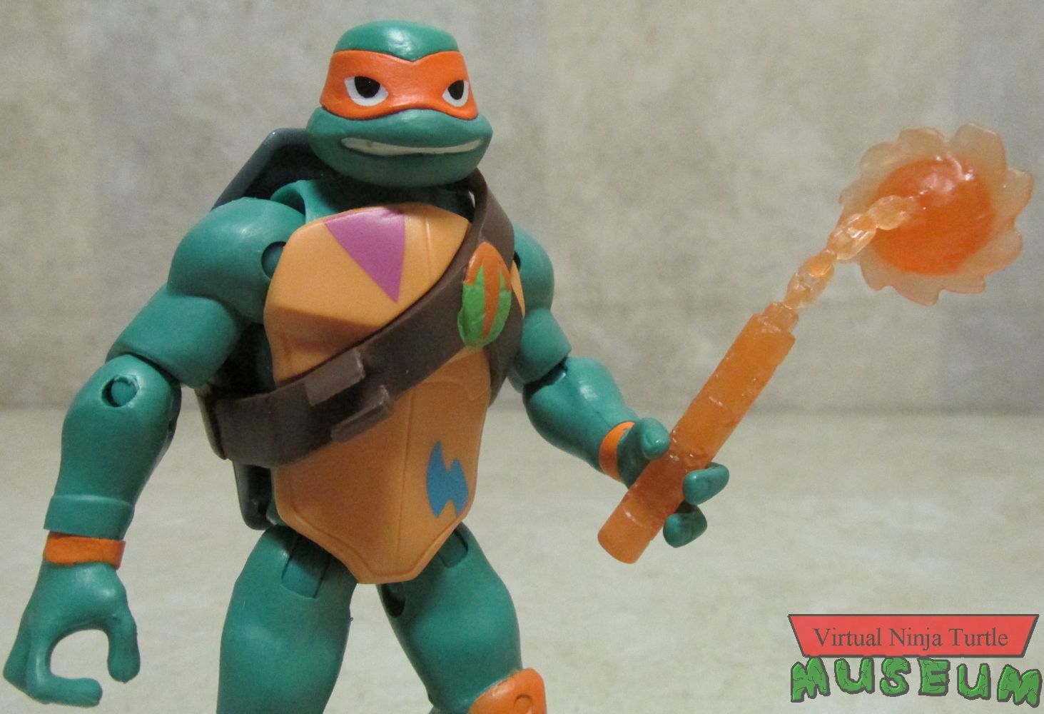 Michelangelo with powered up weapon