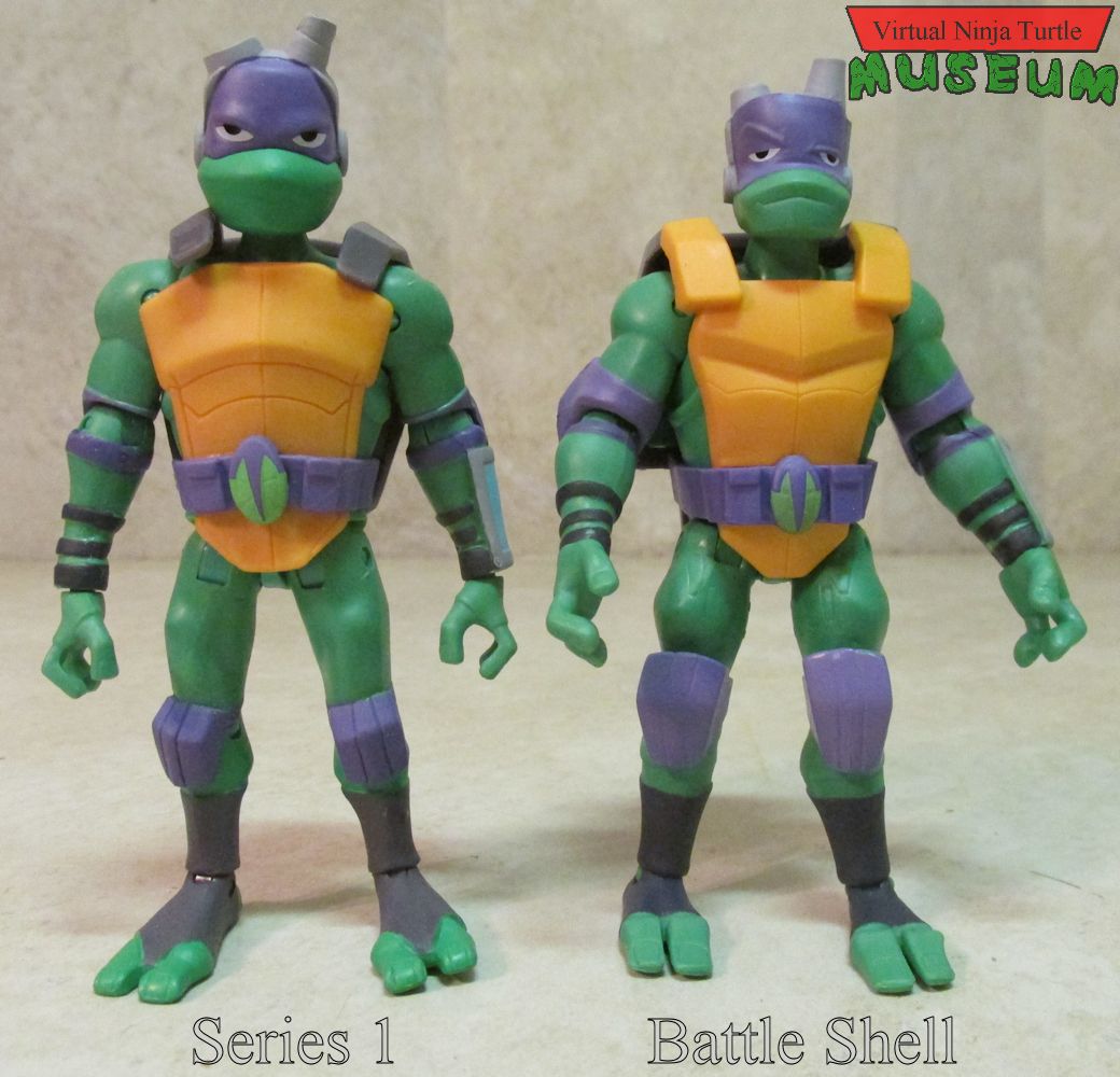 Battle Shell Donatello verses series one
