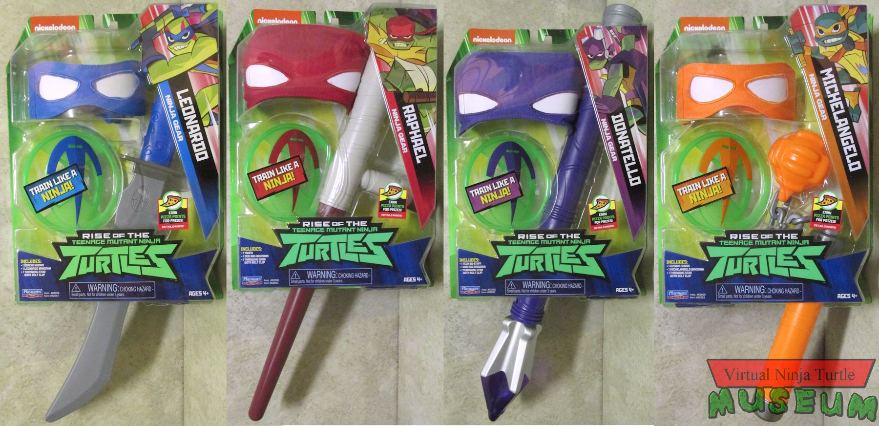 Rise Of The Teenage Mutant Ninja Turtles Ninja Gear Role Play Weapons