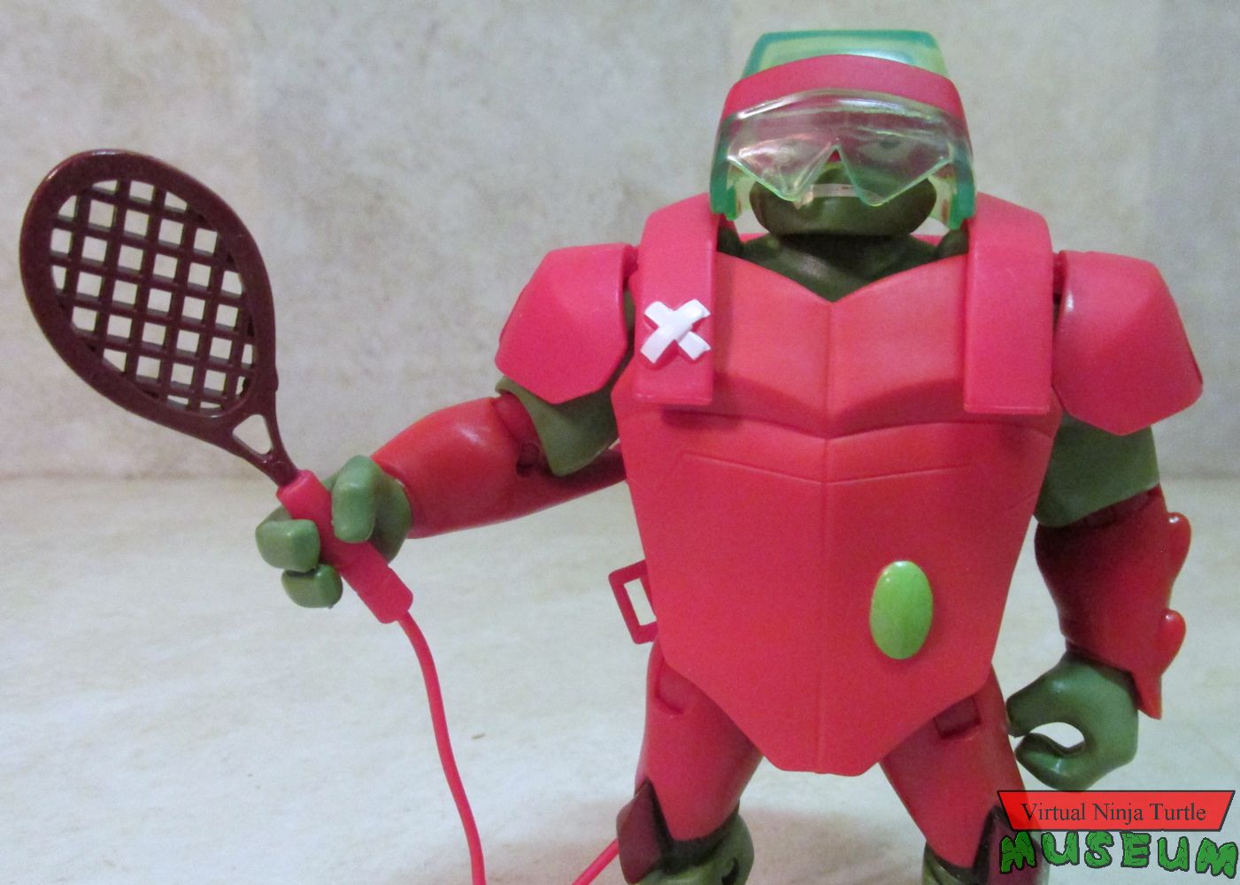 Bug Bustin' Raphael with swatter