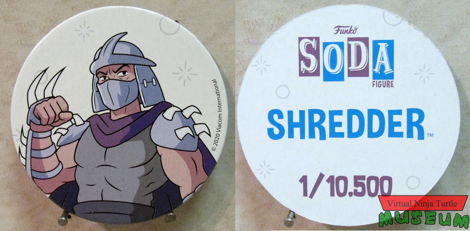 shredder funko soda