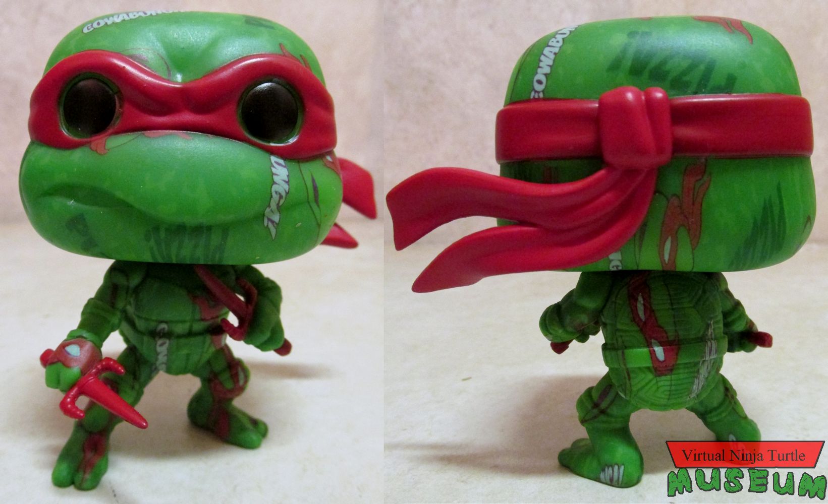 Raphael front and back