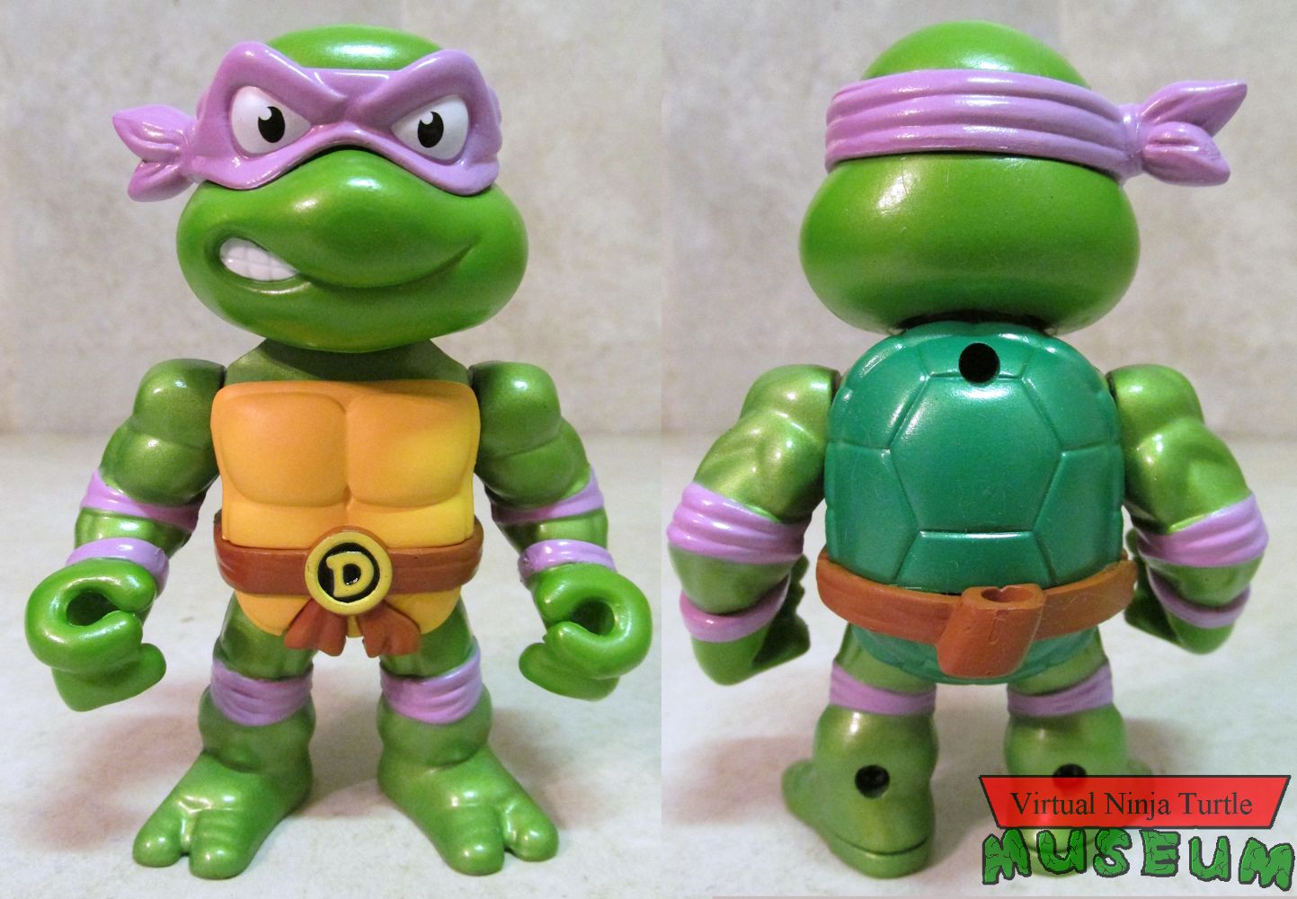 Jada Metal Figs Donatello front and back