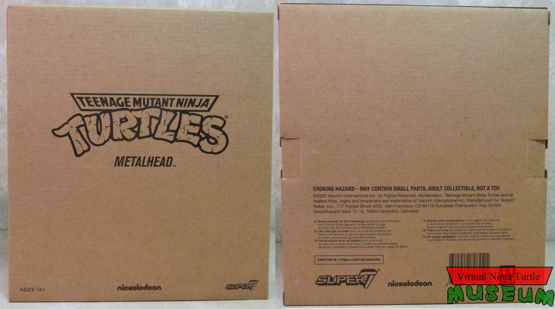 Shipper Box front and back