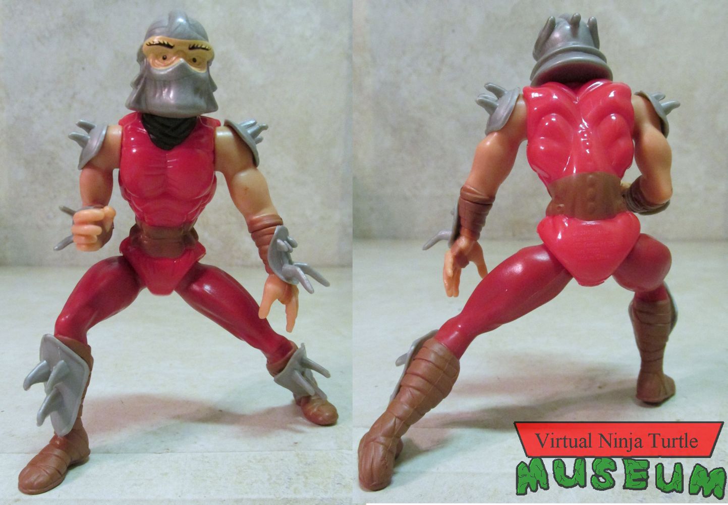 Comic Book Series Shredder front and back
