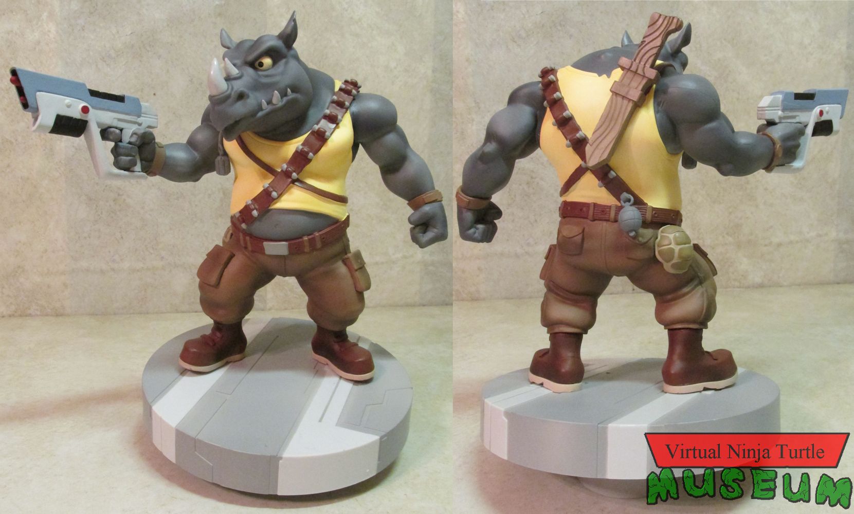 Rocksteady front and back