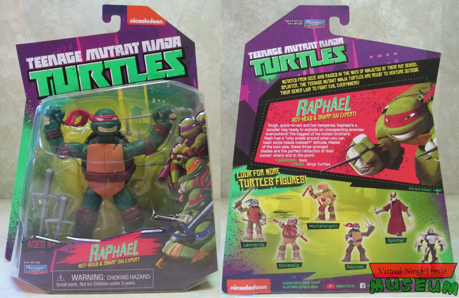 Raphael MOC front and back