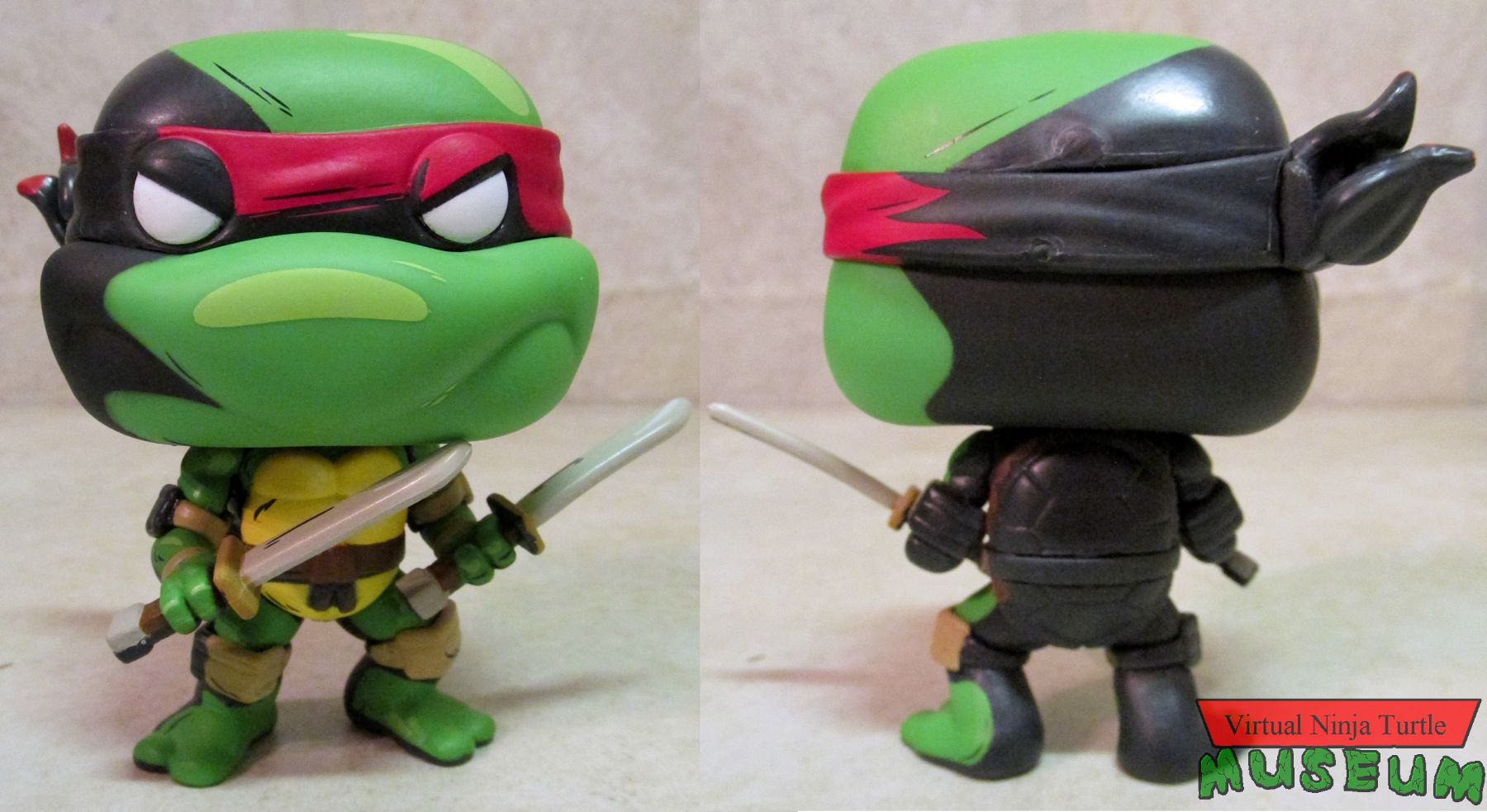 Leonardo front and back