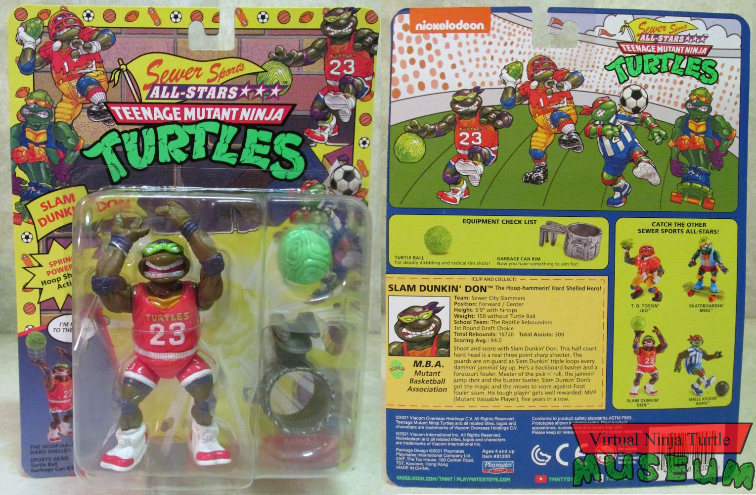 Sewer Sports 4 Pack card front and back