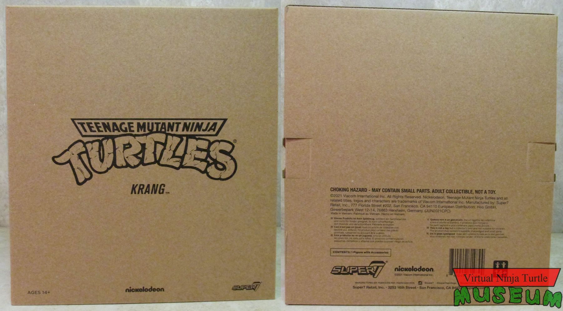 Shipper Box front and back