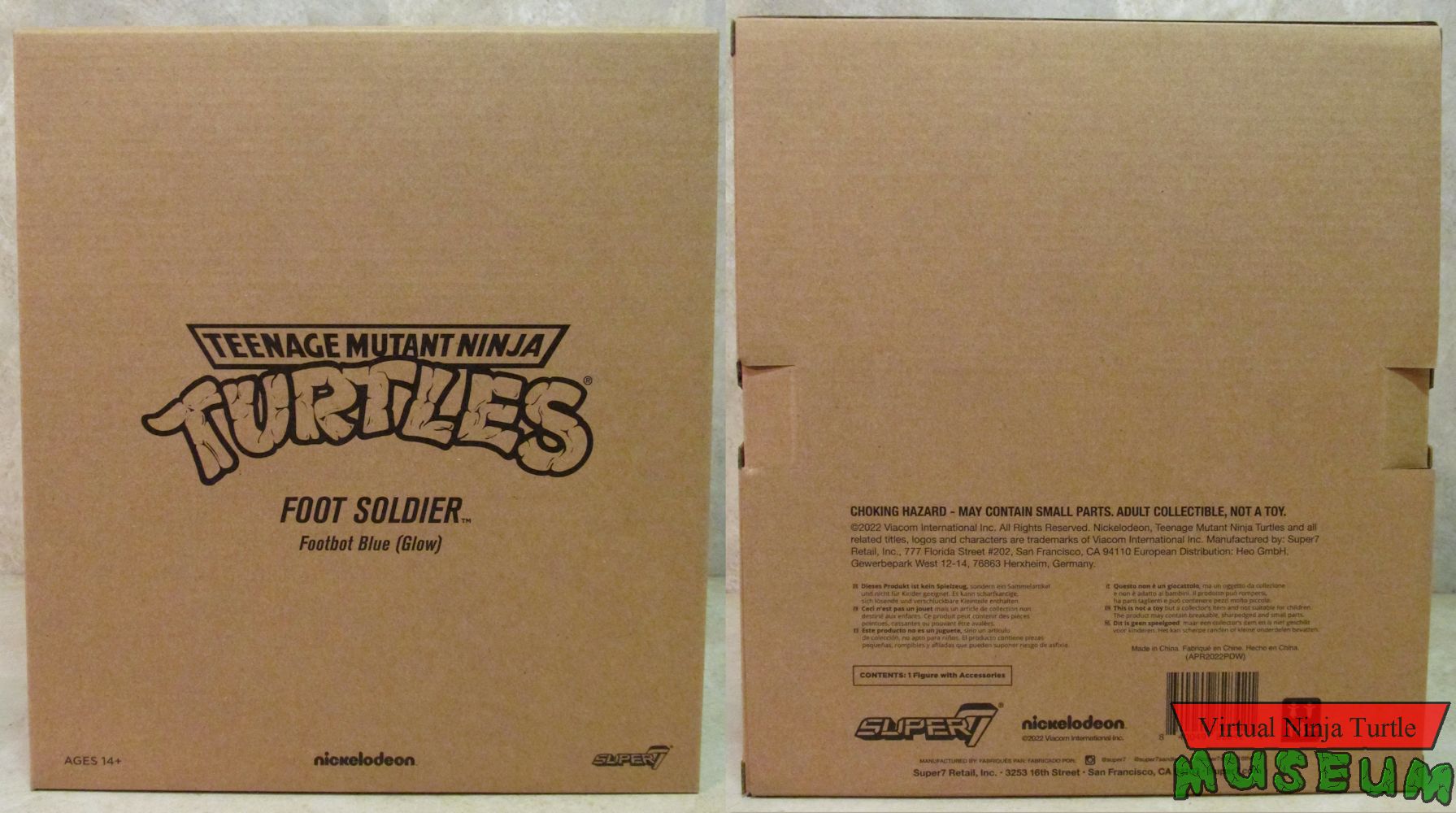 Shipper Box front and back