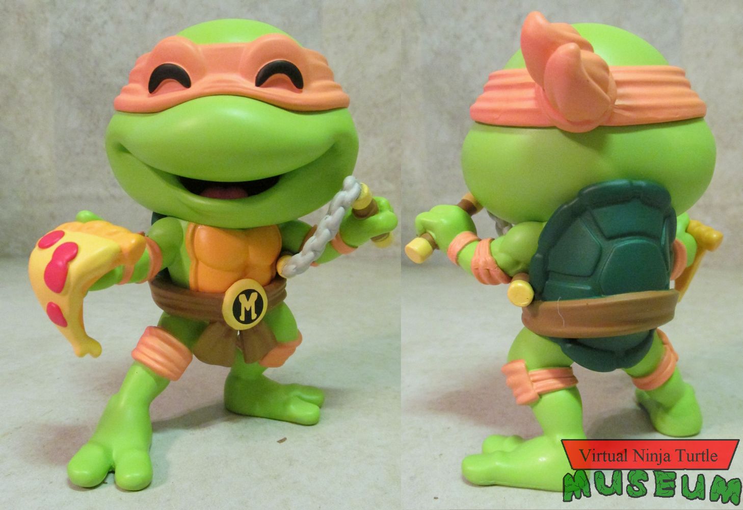 Youtooz Michelangelo front and back