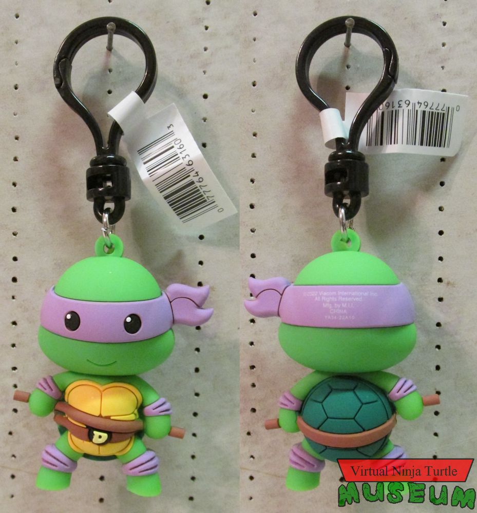 Monogram Donatello Bag Clip front and back