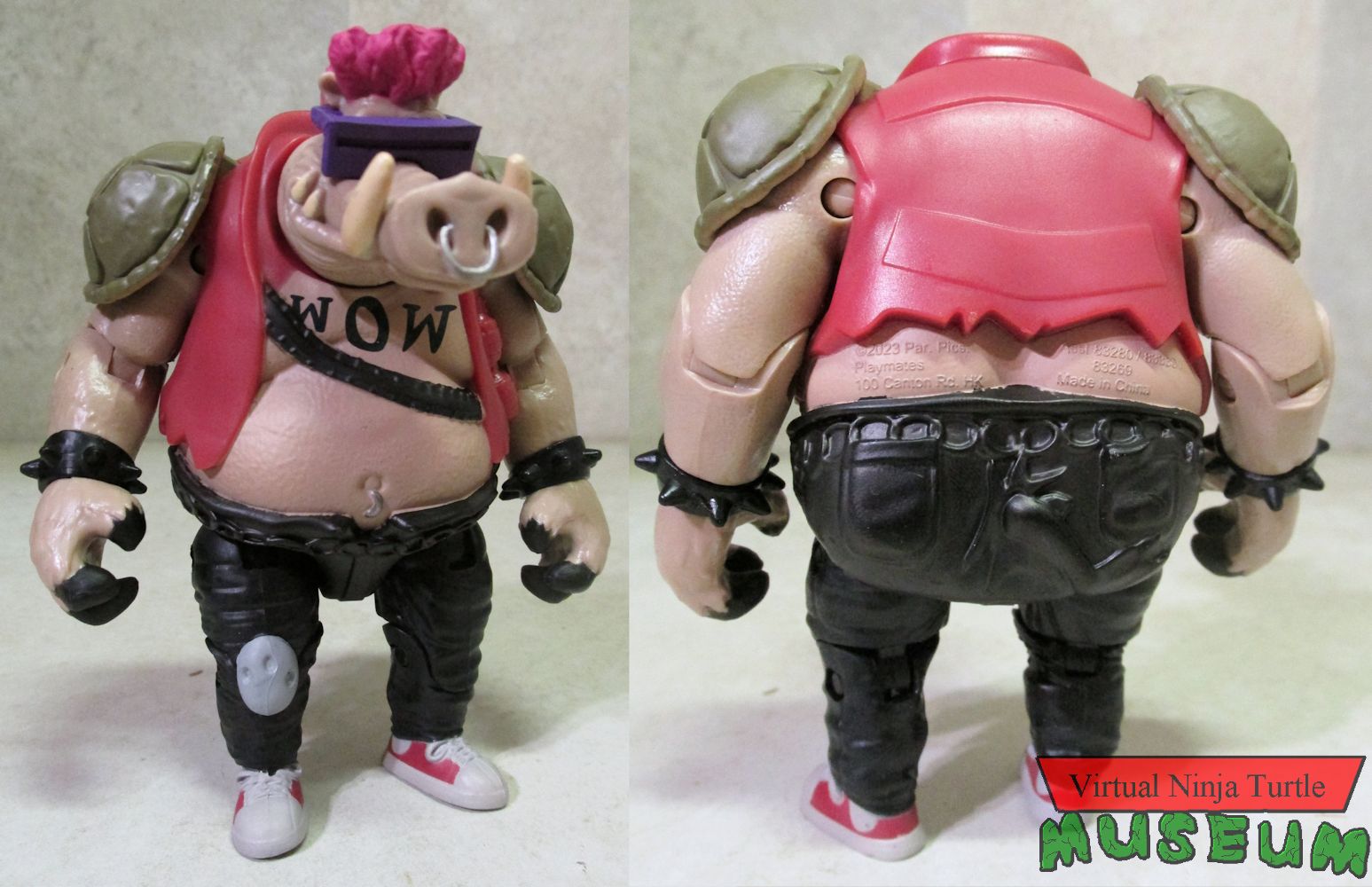 Bebop front and back