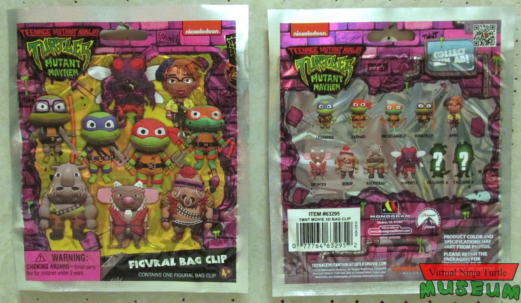 blind bag front and back