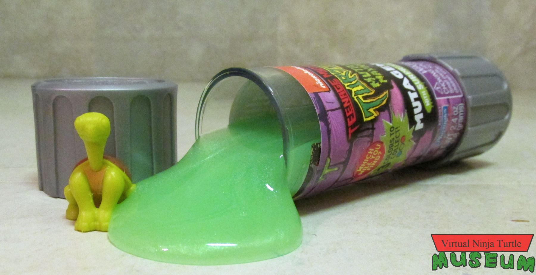 green ooze opened with turtle