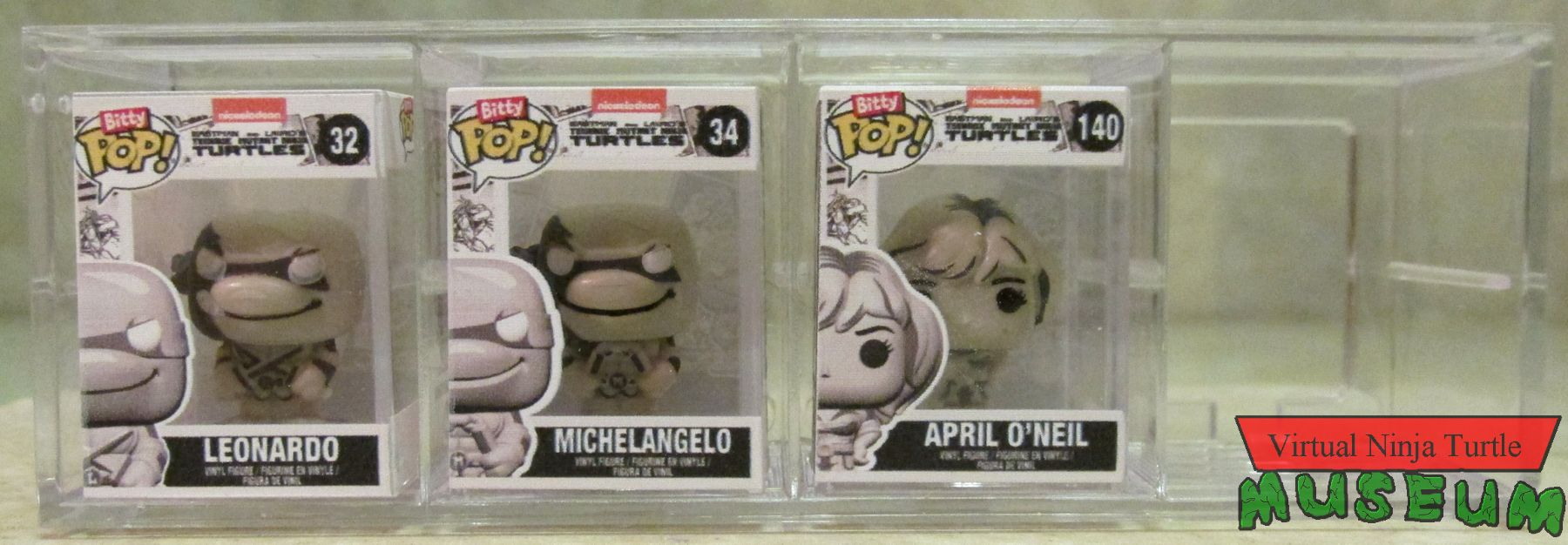 Pack One: Leonardo, Michelangelo & April