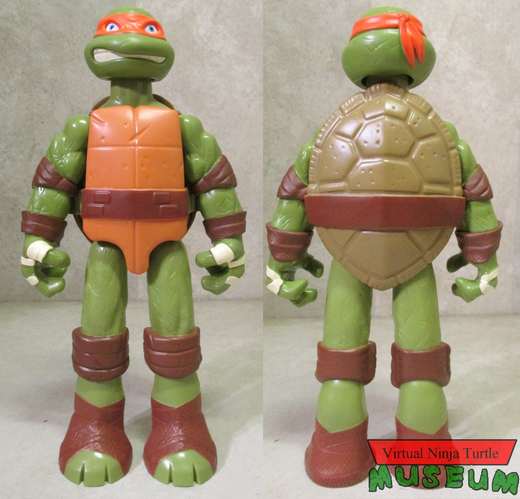 Mutant XL Michelangelo front and back