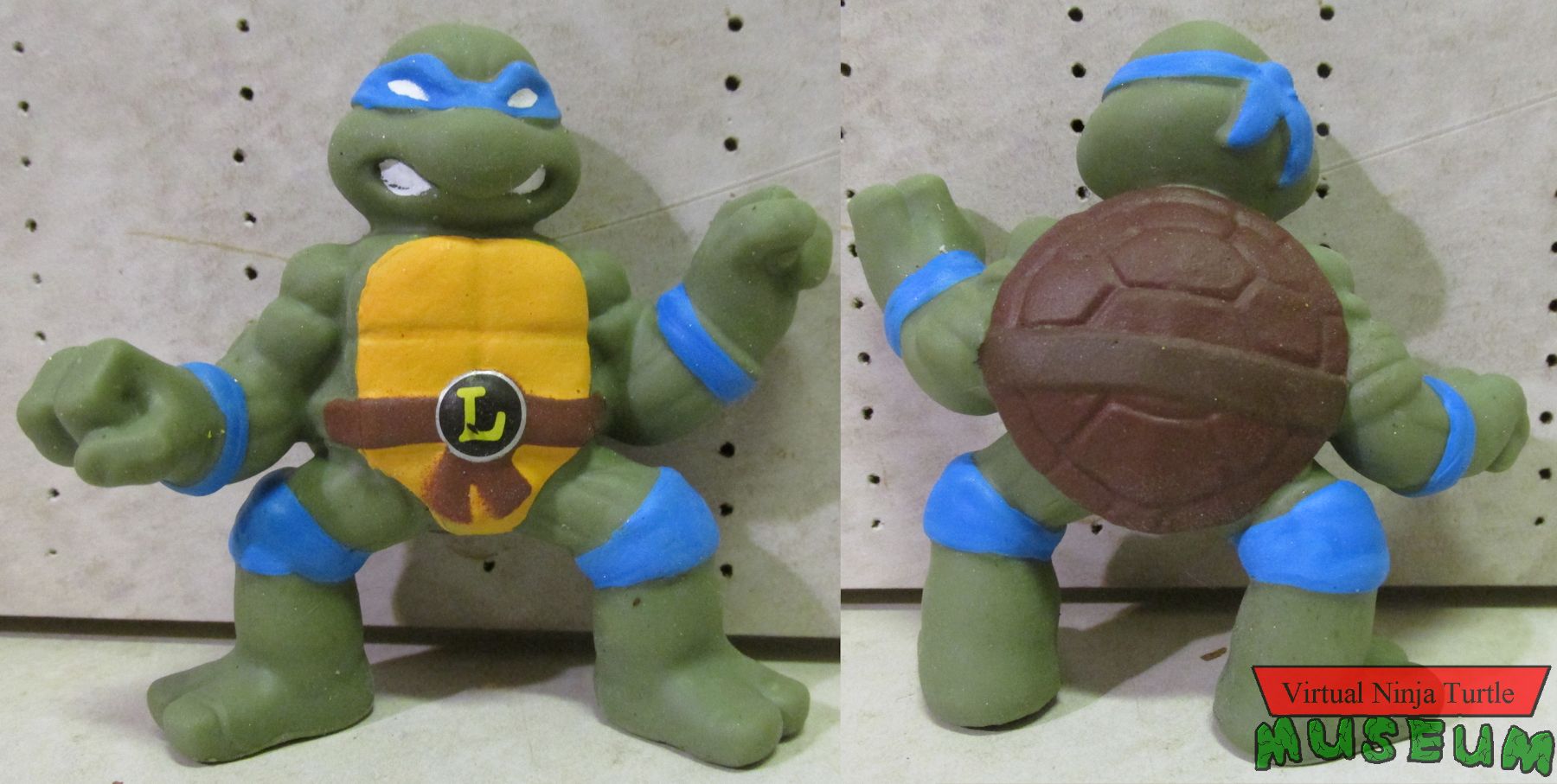 Leonardo front and back