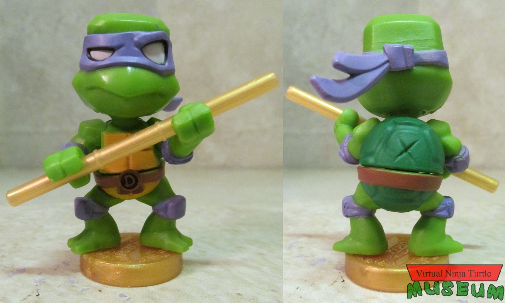 Donatello front and back