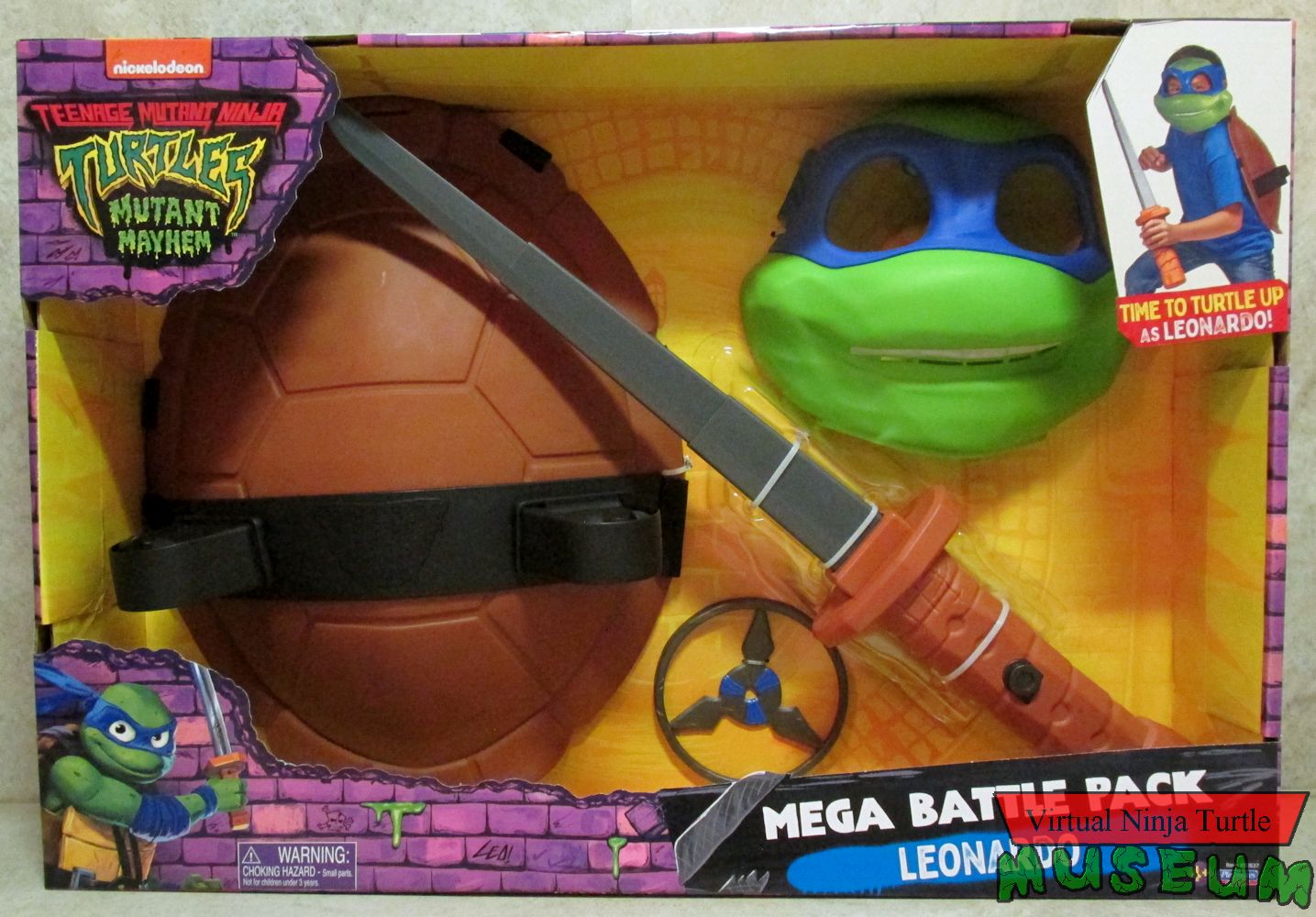 Mega Battle Pack Leonardo set front