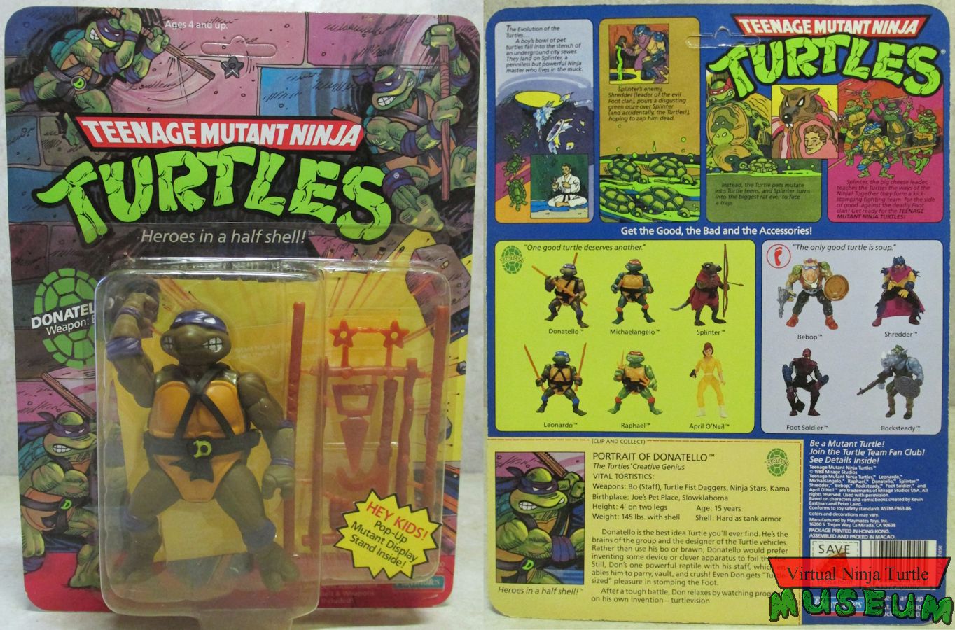 Mutant Display card front and back