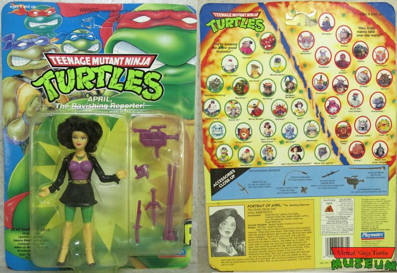 Turtle Profile card front and back