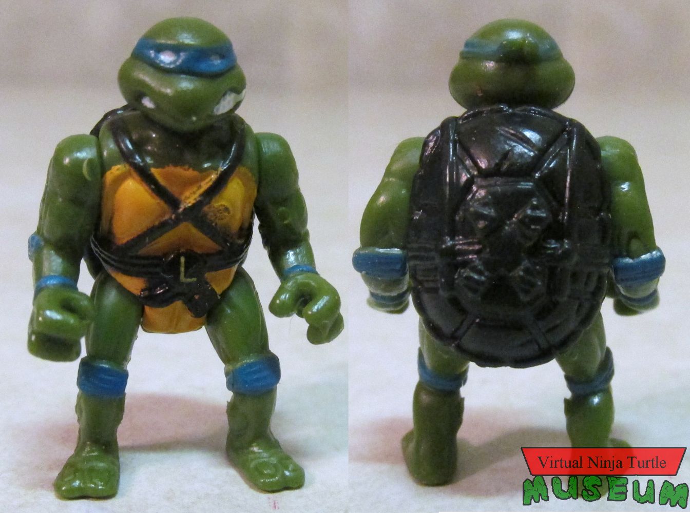Mini-Mutants Leonardo front and back