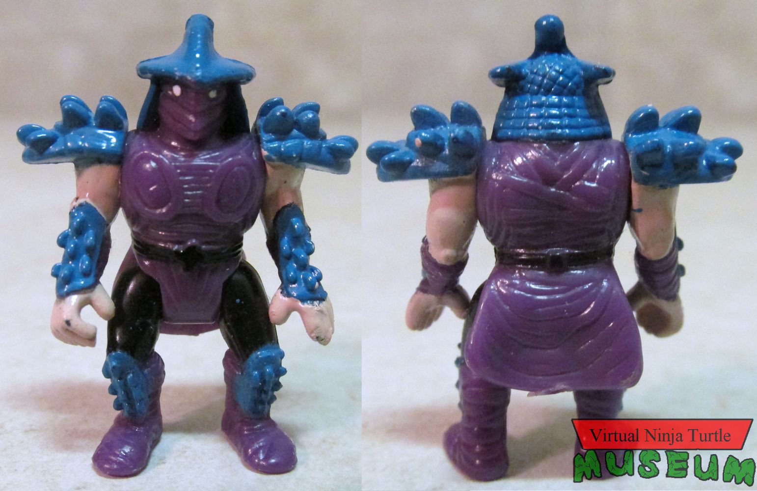 Mini-Mutants Shredder front and back