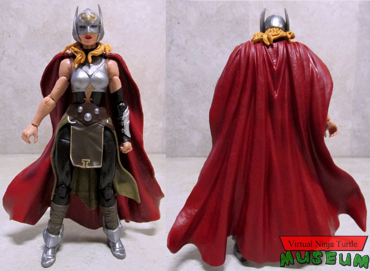 Jane Foster Thor front and back