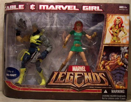Marvel Girl & Cable MIB