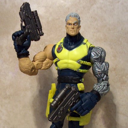 Cable with guns