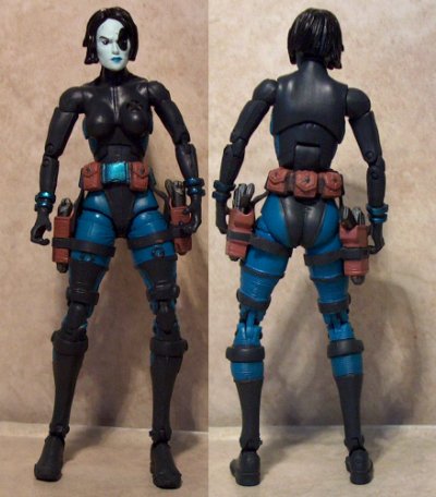 Domino front and back