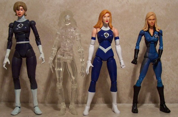 Invisible Woman figures