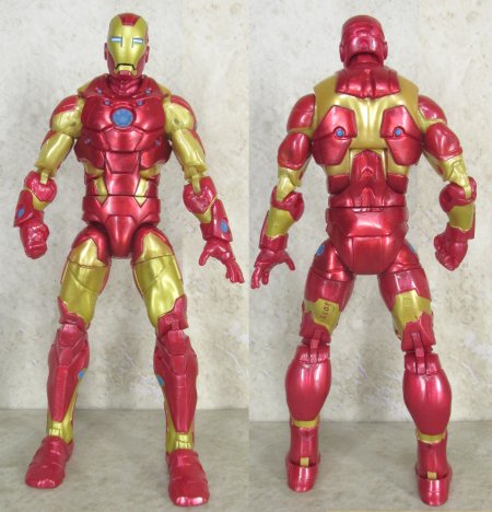 Heroic Age Iron Man front and back
