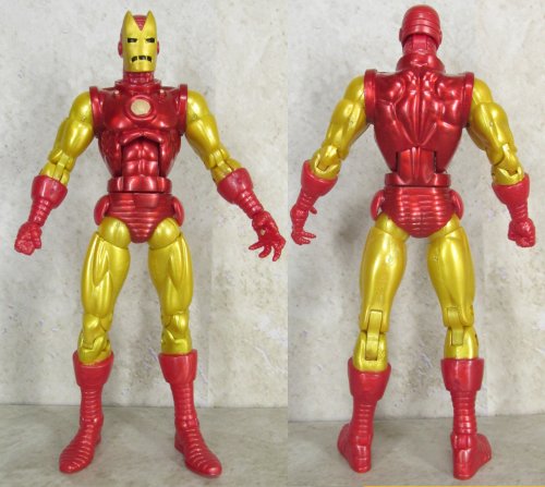 Classic Iron Man front and back