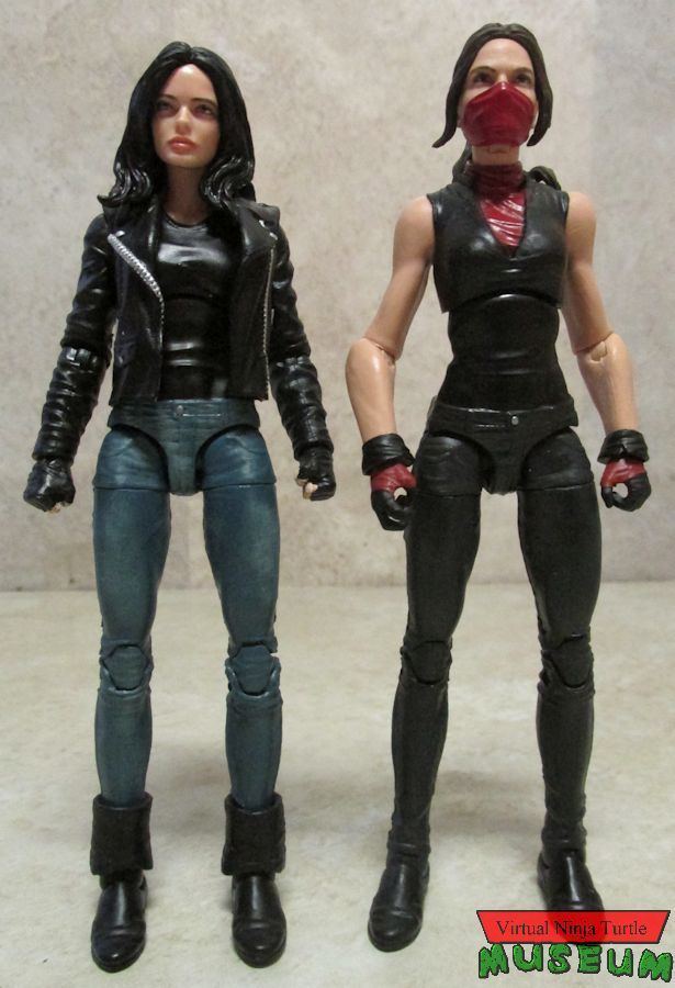 Elektra and Jessica Jones