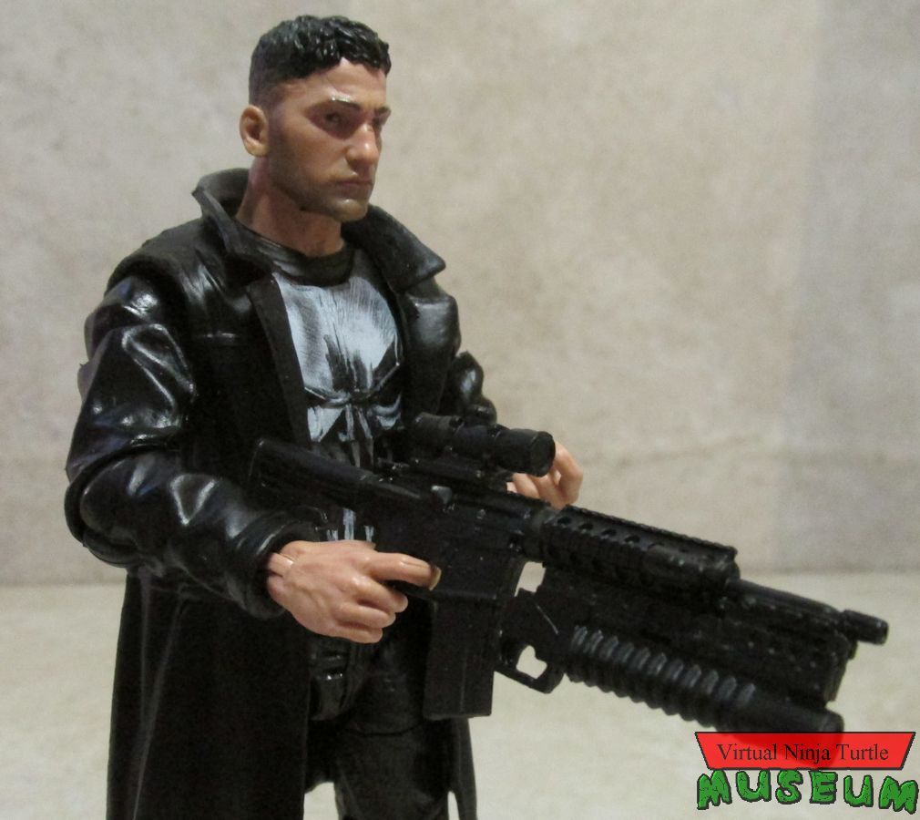 Punisher with rifle