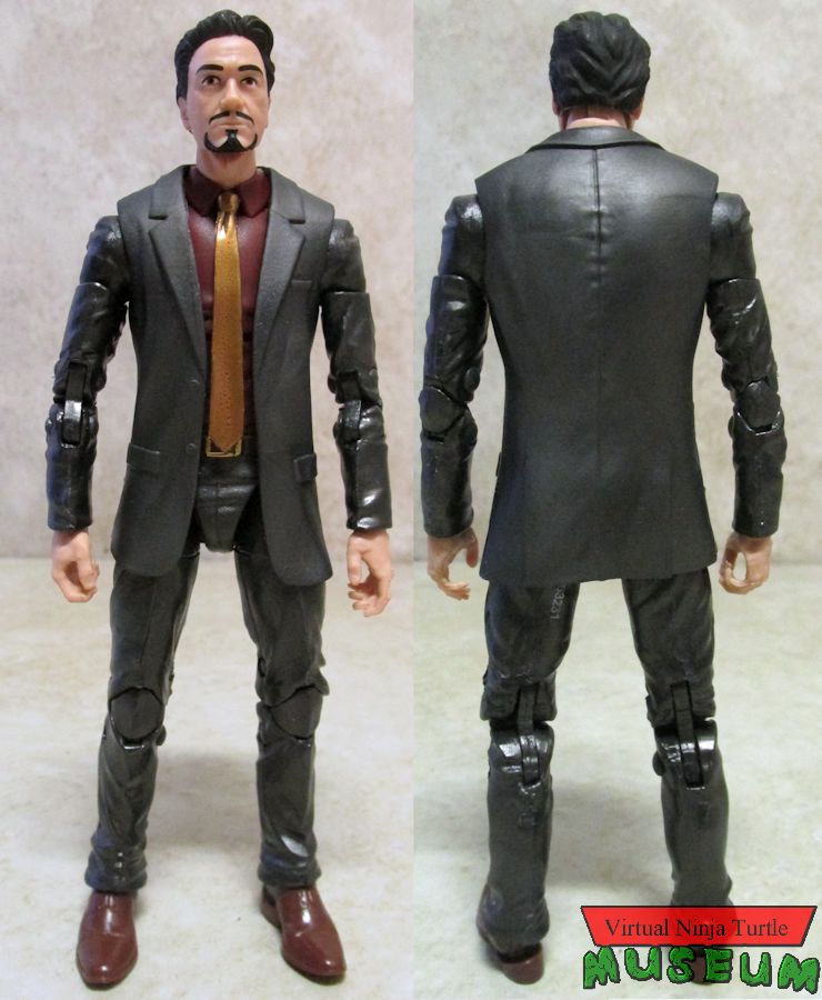 Tony Stark front and back